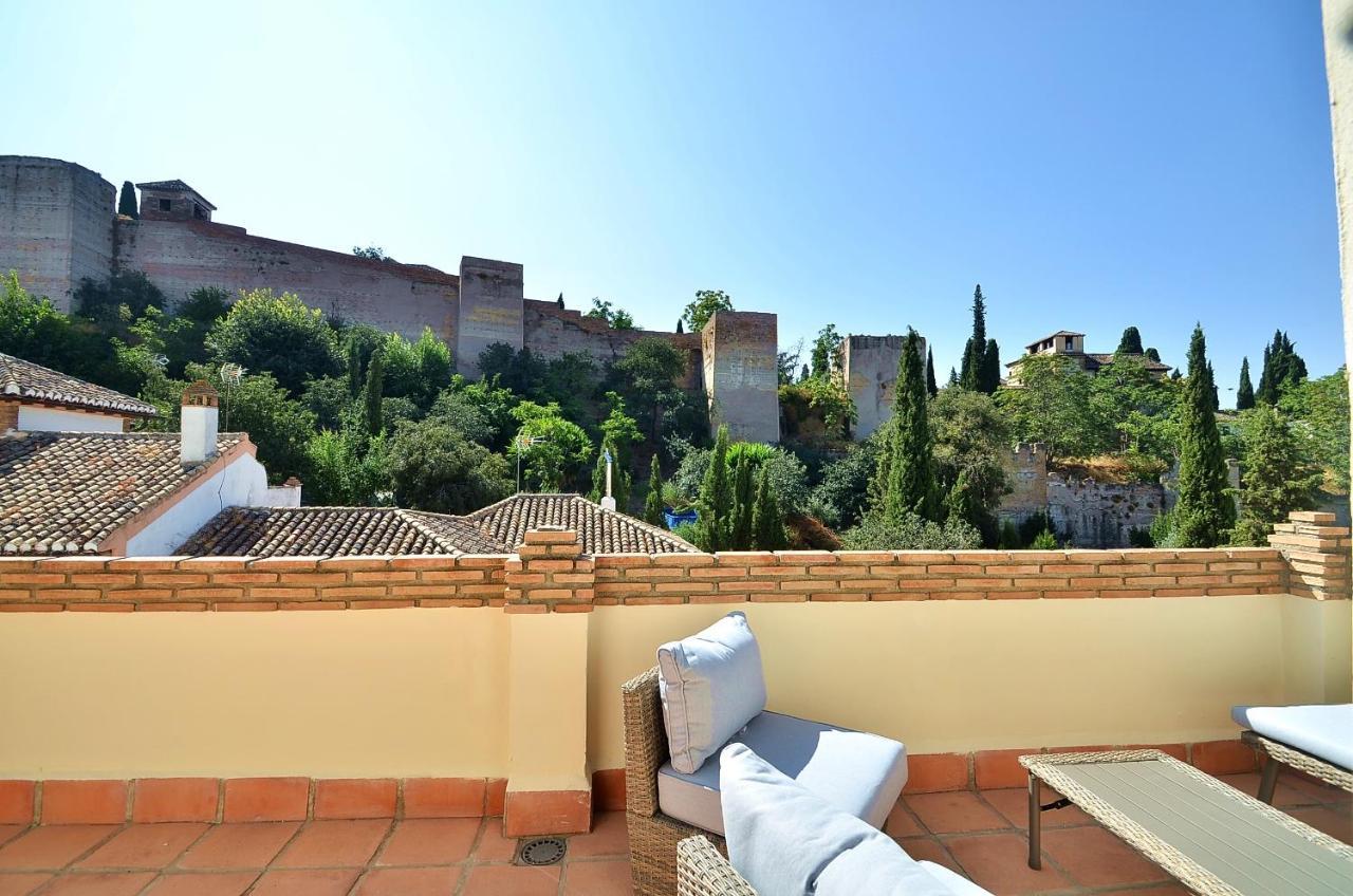 그라나다 Loft Dar Al- Horra , Terraza, Parking & Vistas 빌라 외부 사진